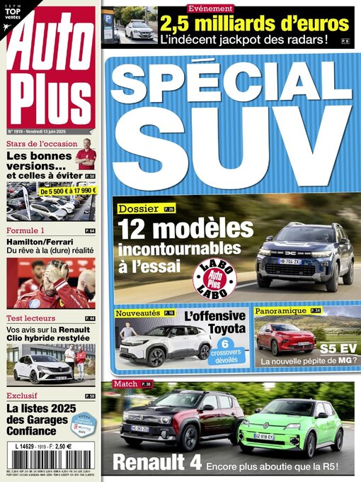Title details for Auto Plus France by Editions Mondadori Axel Springer (EMAS) - Available